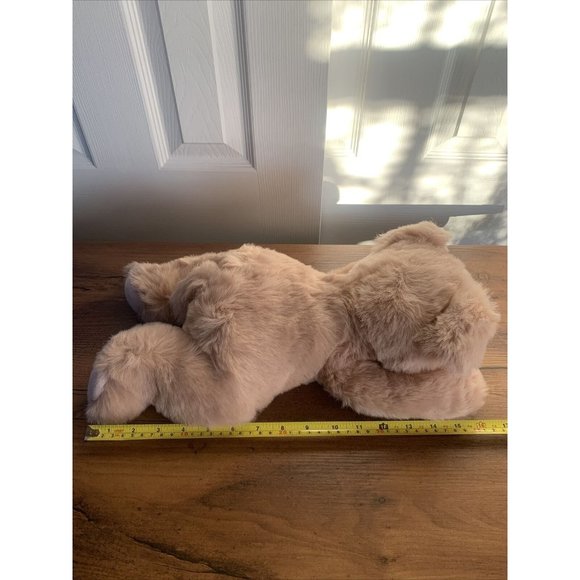 MJC Purr-fection VTG Pig WILBUR Dusty Pink Laying Down 16” Plush Stuffed Animal - Picture 5 of 7